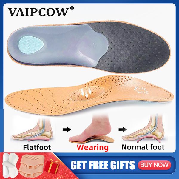 

orthopedic insoles leather ortcs insole flat foot health sole pad for shoe insert arch support for plantar fasciitis, White;pink