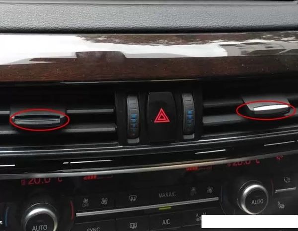 

air conditioning outlet modification plating plate for bmw