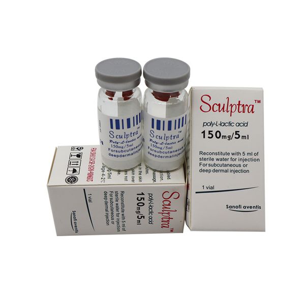 

sculptra 10 vials x 5ml poly-l-lactic acid plla butt dermal filler online