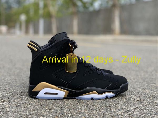 

original box released authentic 6 dmp 6s black metallic gold 23 retro ct4954-007 basketball shoes men women sports sneakers with or