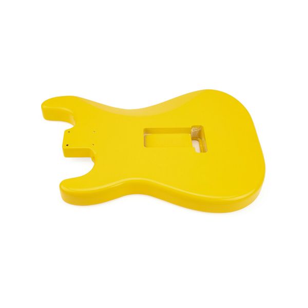 

ae guitars strat style replacement guitar body graffiti yellow