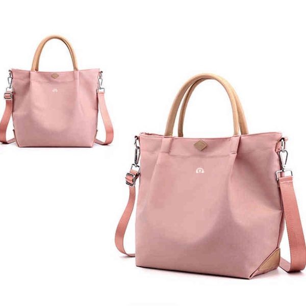 

sacks lulu bags handbag korean version messenger sack bag large capacity short distance travel leisure versatile nylon shoulder bag-8658 njf