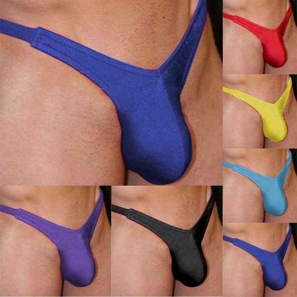 

men's briefs g-string thongs jockstrap bikini fashion bottom shorts pants comfy underwear sissy pouch panties gays homo new w220324, Red;black