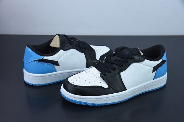 

1 low blue cz0790-104 basketball shoes womens mens size us 4-12 36-46