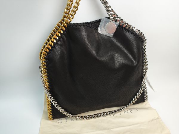

women 2022 new fashion handbag stella mccartney pvc leather shopping bag 808-809 f3cv