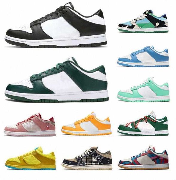 

2022 designer men women casual shoes white black unc coast dunks university blue championship red sneaker dunksb low chunky dunky laser