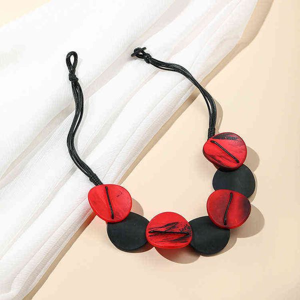 

holiday style necklace handmade color neck chain minority design sense national style clavicle jewelry, Silver