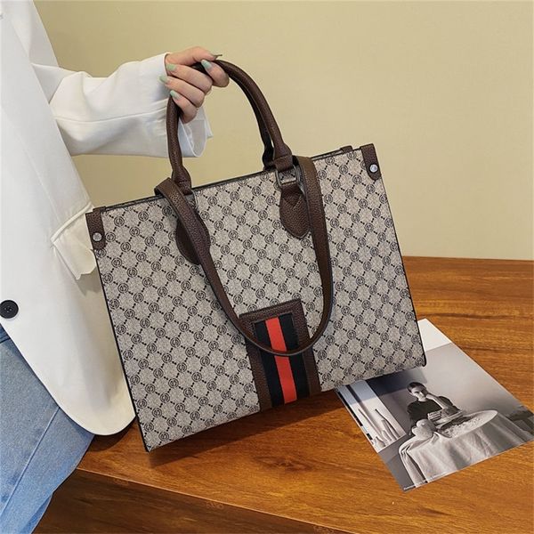 

women's senior fashion tote simple and versatile large capacity net red single women 60% off outlet store