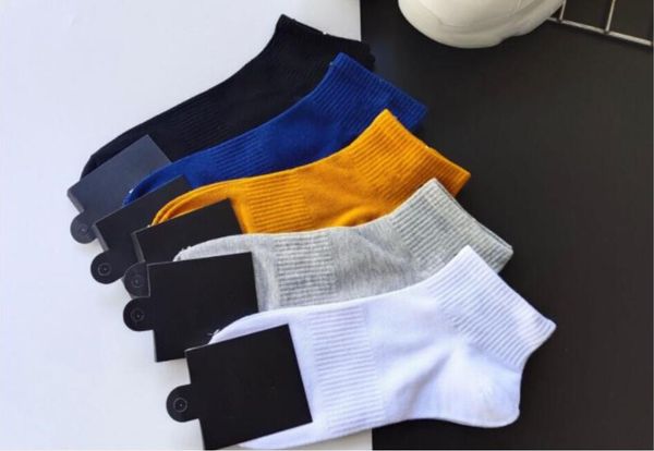 Socks Sports 10 pares ensacados homens penteados algodão moda casual tornozelo de baixo top