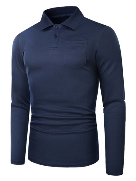 

men pocket patched polo shirt v2wg#, White;black