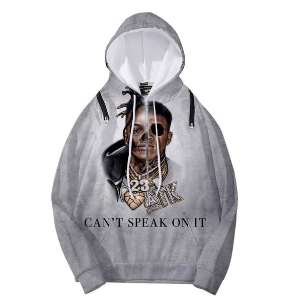 

men's hoodies & sweatshirts 2022 express yungeen ace rapper detachable loose hoodie, Black