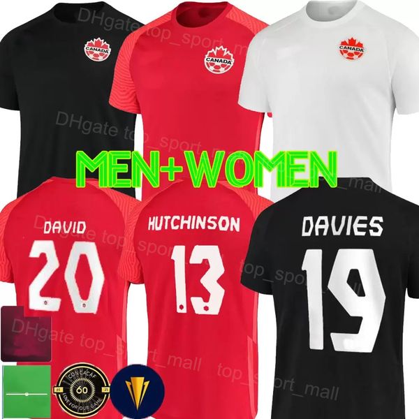 

national team canada soccer 17 cyle larin jerseys jonathan david alphonso davies lucas cavallini tajon buchanan junior hoilett football shir, Black;yellow