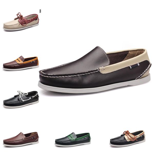 

beige men casual shoes women lace-up sneaker maroon khaki orange salmond pink brown fashion comfortable running trainers woman shoe sneakers, Black