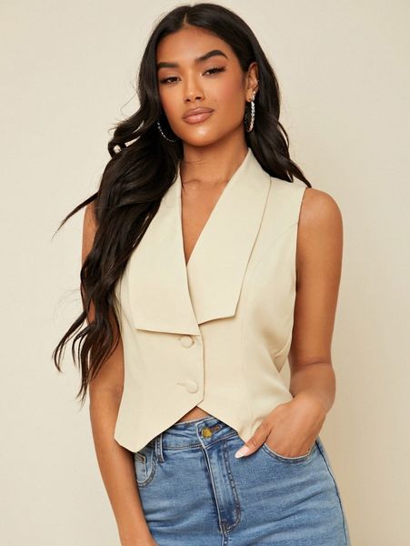 

club solid single breasted blazer e05q#, White