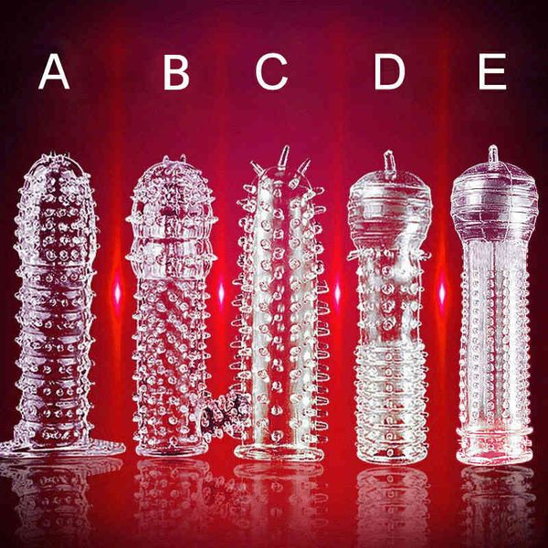 

massager toys cock male product crystal spike braces colorless vibrato