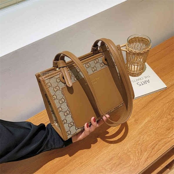 

high sense large capacity women's new fashion autumn versatile single red commuter tote clearance outlet sale