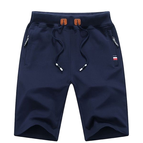 

mens summer breeches shorts cotton casual bermudas men black boardshorts homme classic brand clothing beach shorts male 220602, White;black