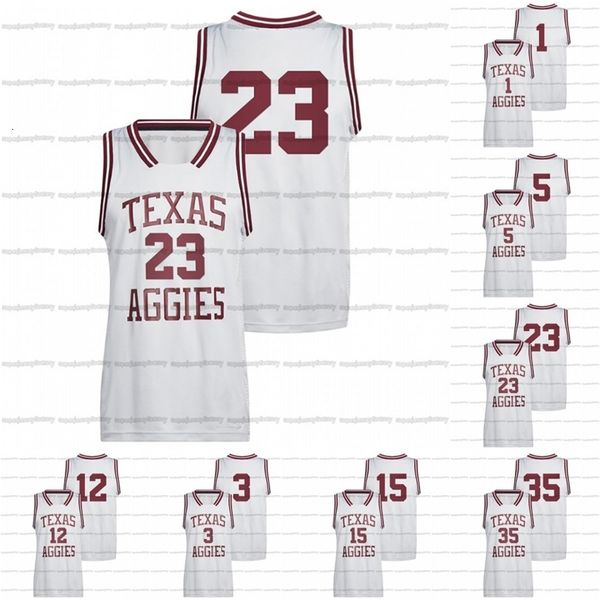 

a3740 custom texas a&m aggies ncaa college basketball jersey marcus williams danuel house jr. quenton jackson hassan diarra alex caruso mann, Black