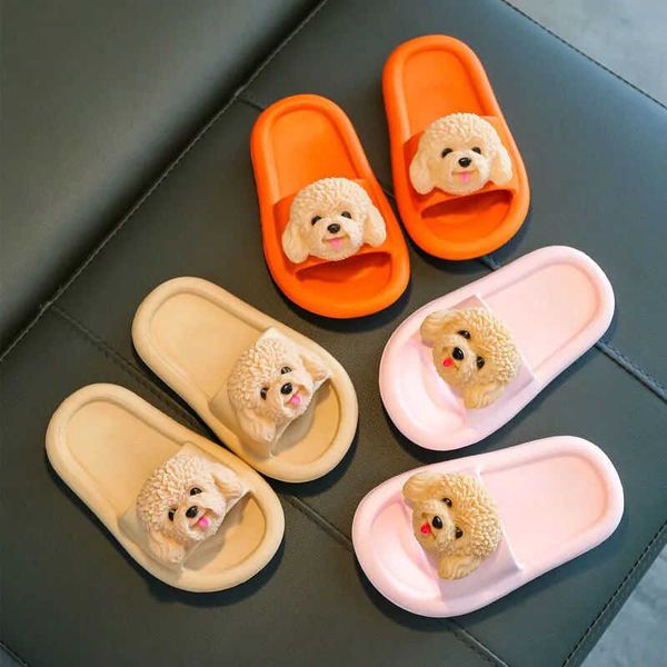 

childrens indoor nonslip soft bottom bathing home slippers kids for girl baby toddler girls shoes 220616, Black;grey