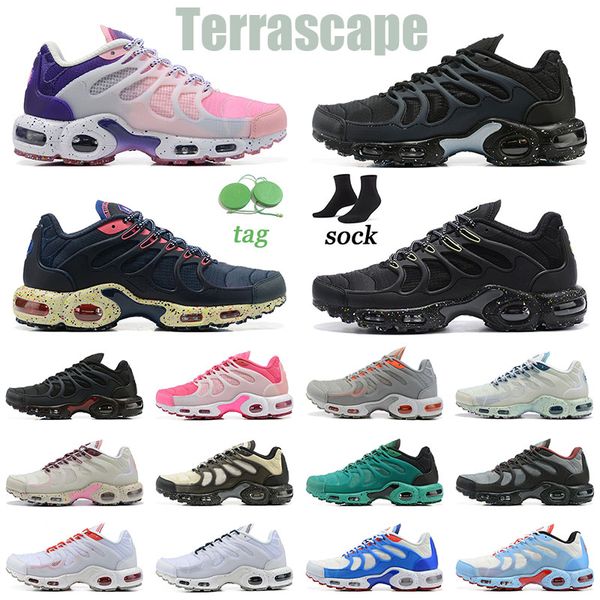 

fashion terrascape plus running shoes sports navy and peachy hues tn plus pearl white dark beetroot mint green black lime men women trainers