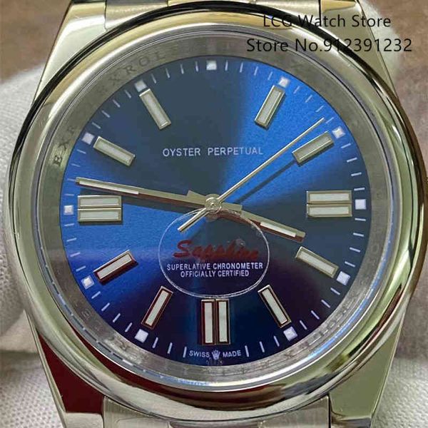 

mens watches luxury wristwatches oyster perpetual sports watch mechanical waterproof gift reloj es r olexs, Slivery;brown