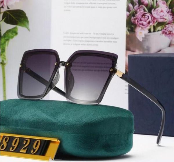 

latest fashion men sunglasses sunshade glasses leopard head composite metal rimless optical frame classic rectangle square gold luxury sungl, White;black