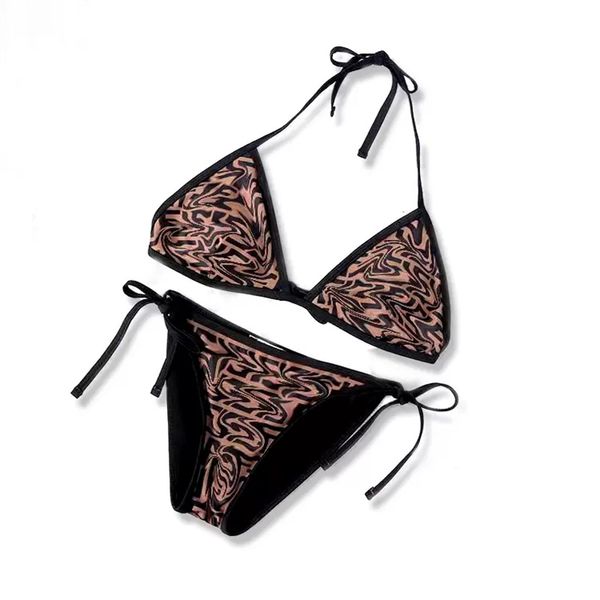 

designer bikini women swimwear fashion swimsuit bikini bikinis bathing suits beach wear swimming womans biki set womens swims letter printed, White;black
