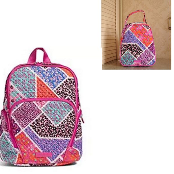 

nwt hadley backpack cotton school bags match with lunch bag