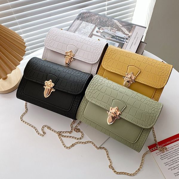 

hbp bag flower leather chain shoulder bags fashion handbags cross body