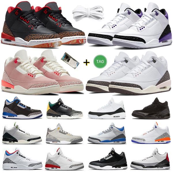 

j3s og basketball shoes jumpman 3 3s og mens retro basketball shoes dark iris cardinal red kumquat neapolitan muslin desert elephant rust pi