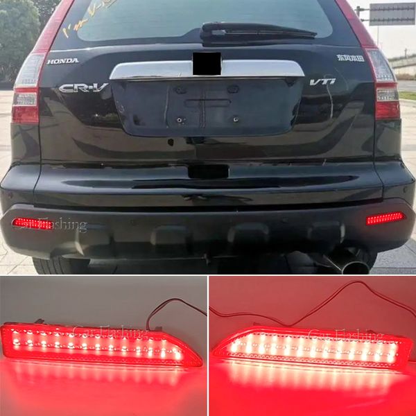 2pcs para Honda CRV CR-V 2007 2008 2009 LED LUZES DE FREIO DE FEGO DE FEGO DE FEGO DE LEDA LUZ