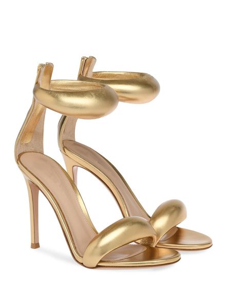 

2022 women ladies genuine leather sheepskin high heels summer sandals wedding dress gladiator shoes one-line zipper zip party wedding solid, Black