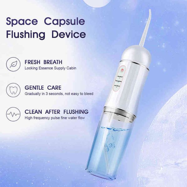 

professional oral irrigator, tooth cleaning, water, portable, 230ml 220511