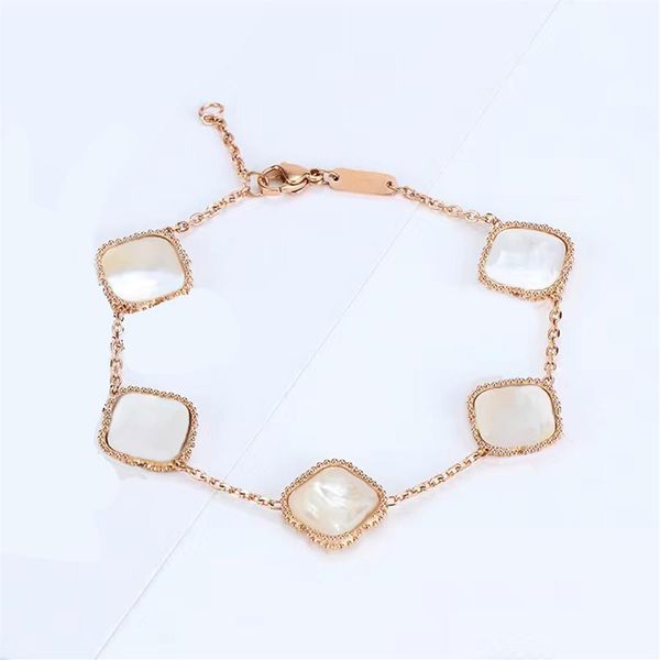 

charm designer love fashion jewelry classic elegant chain fashionable lady wedding engagement enamel color christmas gift four lea157e, Black