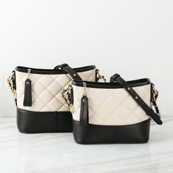 

designer bags grade brand new two layer leather chain bag 25cm