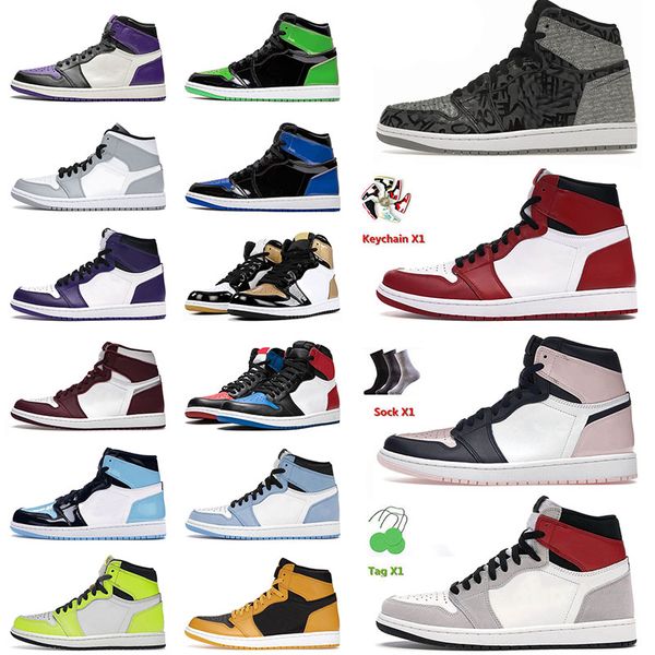 

1 1s mens basketball jumpman shoes 2022 rebellionaire chicago patent royal blue seafoam pollen twist jorda jordens sneakers sports