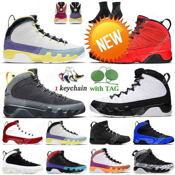 

7 -13 9s basketball shoes 9 mens trainers change the world chile red university gold space jam sports s