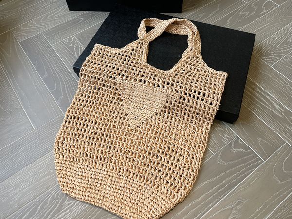 

2022 designer shoulder bag women's rattan woven bag delivery box