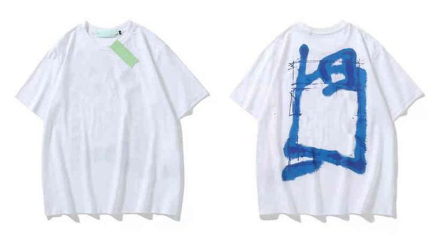 

off men's t-shirts white short sleeve new spring and summer three-dimensional graffiti arrow t-shirt printed letter the back print, White;black