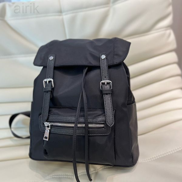 

retro classic backpacks designer outdoor travel bag nylon large capacity waterproof luggage pocket women handbag