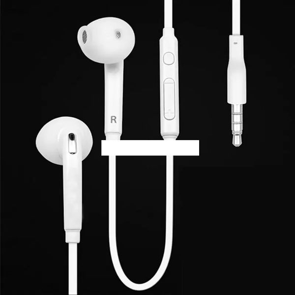 Auricolari Cuffie Auricolari per iPhone Samsung S6 edge Auricolare In Ear con controllo del volume del microfono