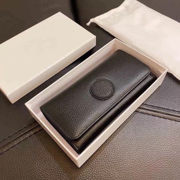 

new ladies wallet chinese style two fold leather coin purse card holder clutch zipper compartment long wallet, Red;black