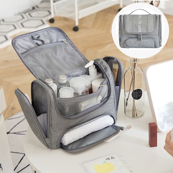 

cosmetic bags & cases waterproof men hanging bag travel organizer makeu 220823