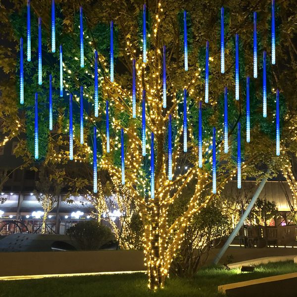 Decoração de Natal Solar LED de meteor