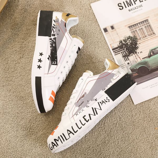 

sneakers men women casual shoes embossed sneakers white web black leather chunky lace-up closure beige ebony canvas platform men trainers 04