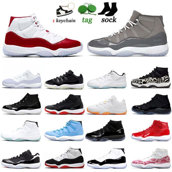 

2022 jumpman 11 basketball shoes 11s men women 25th anniversary bred space easter concord low 72-10 jubilee cool grey sneakers trainers size
