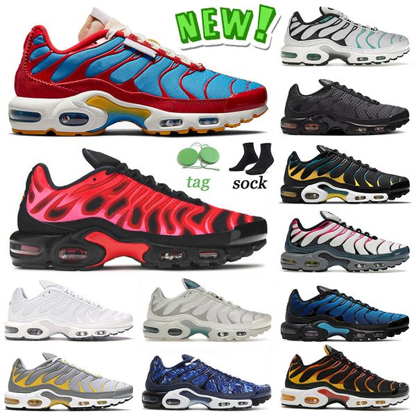 

new 2022 tn plus se running shoes tuned mens women run club fire red triple white metallic teal grey yellow midnight navy hyper jade outdoor, White;red