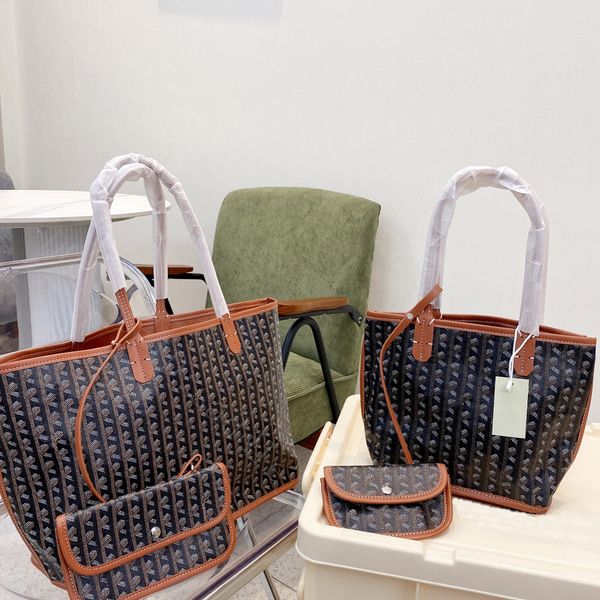 

designer handbag saint pm bag large capacity shoulder bags two-piece handbags with wallets 2023 new style shopping tote bohemia beach handba