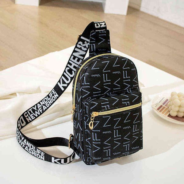 

fanny packs trend chest bag printed women's chest bag messenger bag 220627