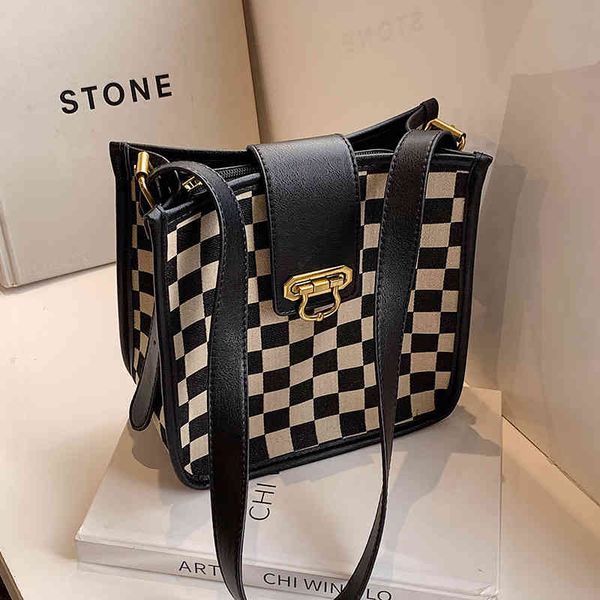 

2022 luxury brand fashion design versatile ladies bags autumn winter high-capacity new msenger shoulder bucket